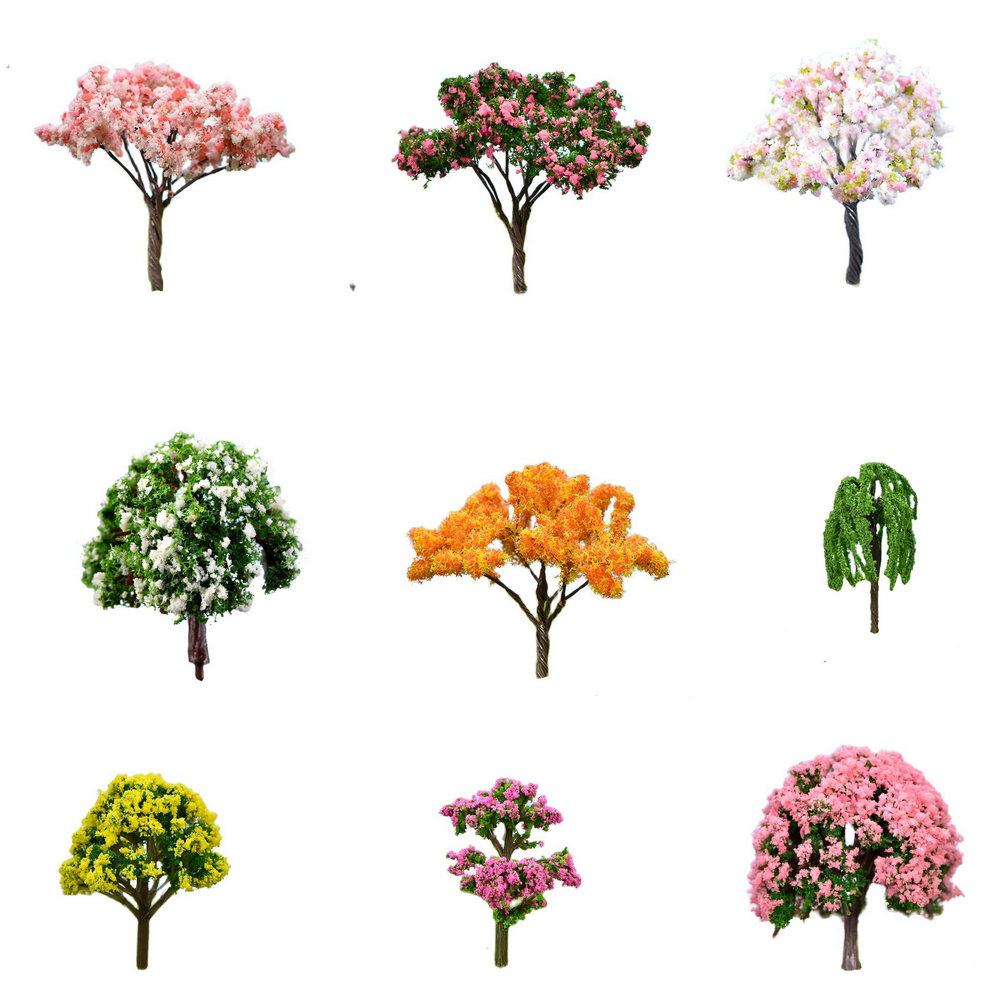 Bonsai Gardenia - 1/5pcs/Set Mini Tree Fairy Garden Miniatures