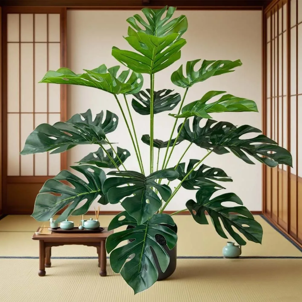 Bonsai Garden For Desk - Lifelike Artificial Turtle Leaf Bonsai Potted
