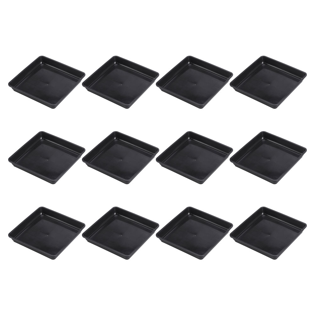 Bonsai Gardenia - 12 Pcs Flower Pot Tray Flowerpot