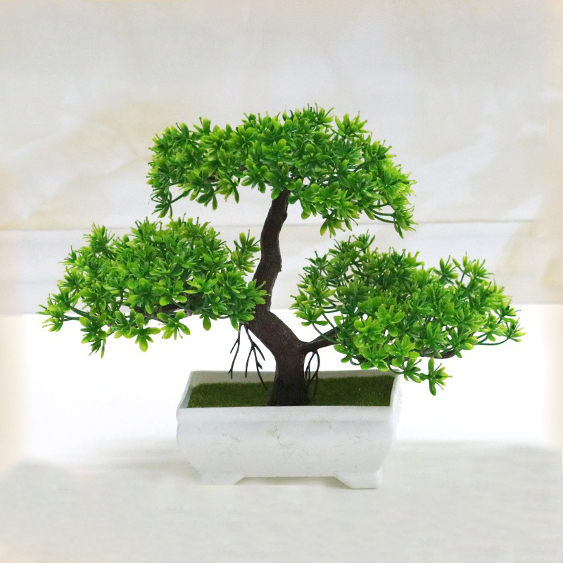 Bonsai Garden For Desk - Artificial Bonsai Plastic Bionic Fake Plant