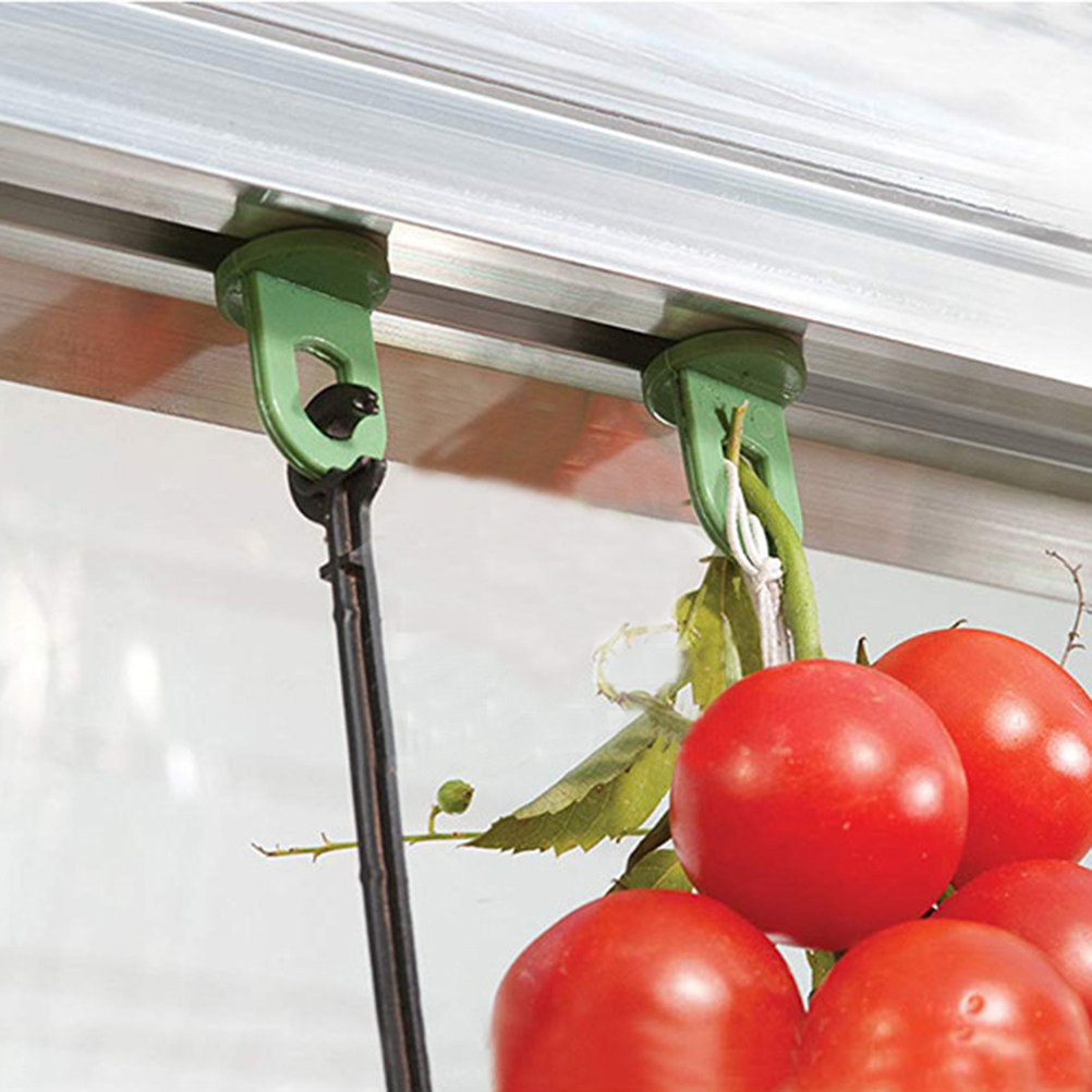 Bonsai Garden Shop - 10pcs Flowerpot Hanging Hooks Plastic Flower