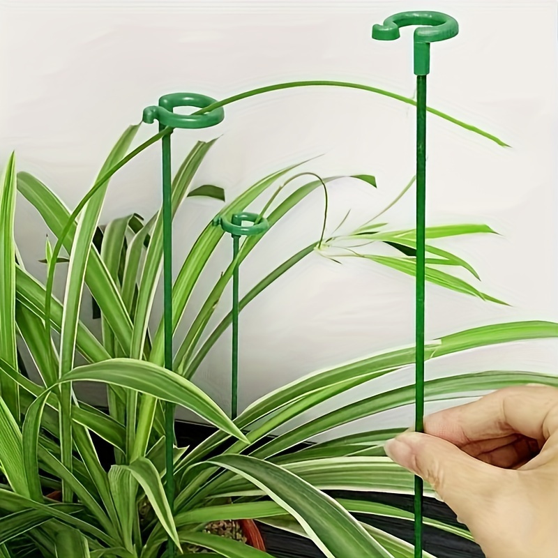 6PCS Green Plastic Plant Suppo - Bonsai Garden Stand ulasan dan harga
