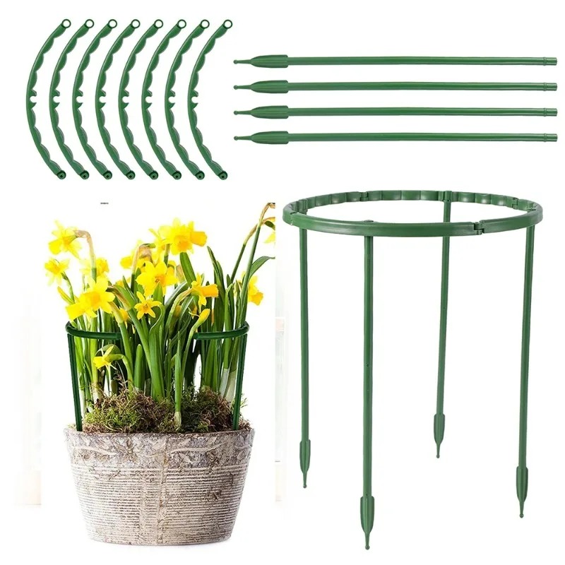4PCS Plastic Plant Support Pil - Bonsai Garden Stand ulasan dan harga