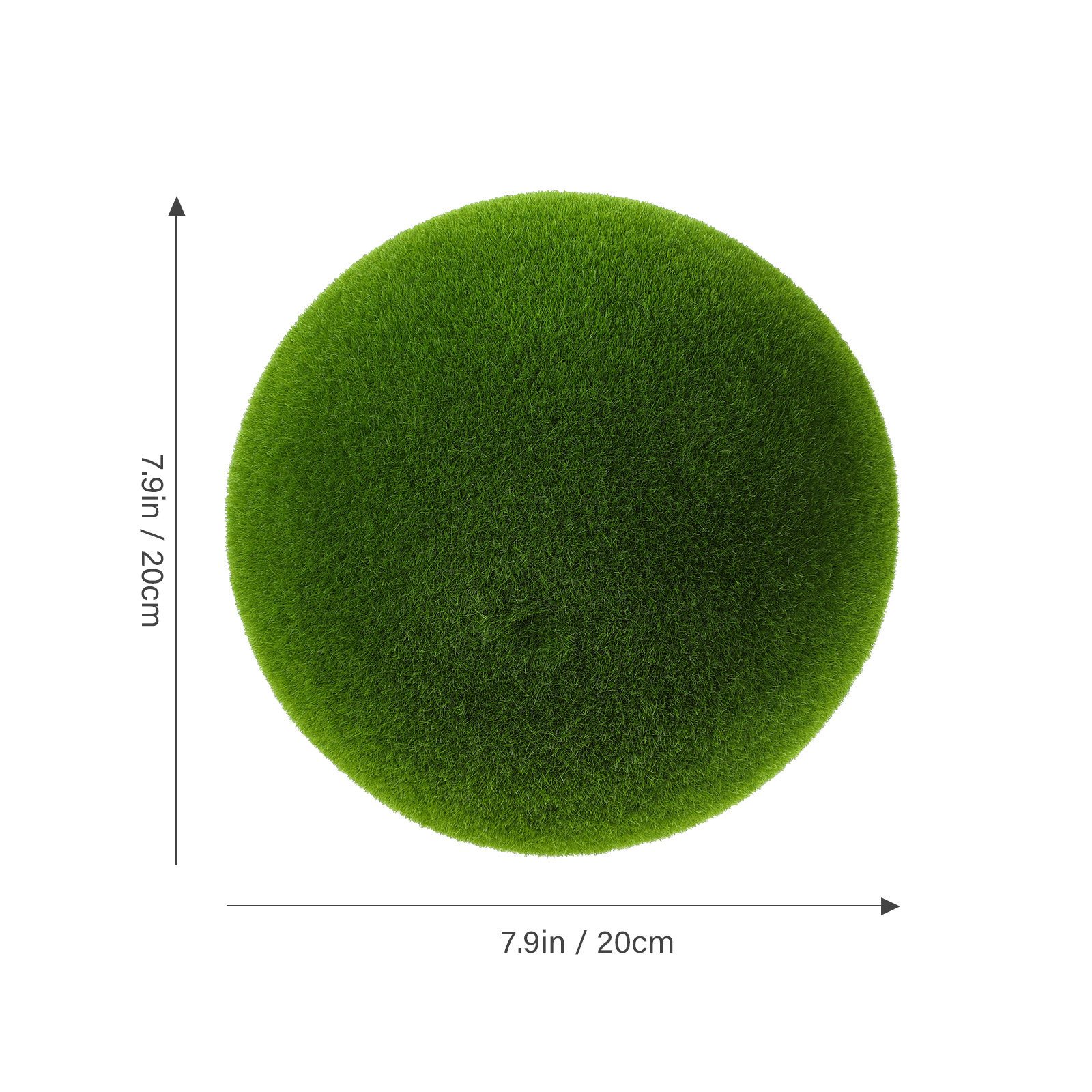 Realistic Artificial Moss Ball - Bonsai Garden Shop ulasan dan harga