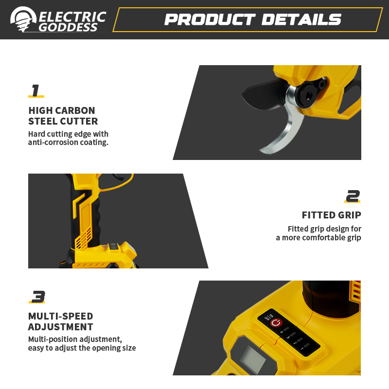 Brushless 55mm Electric Prunin - Bonsai Gardener ulasan dan harga