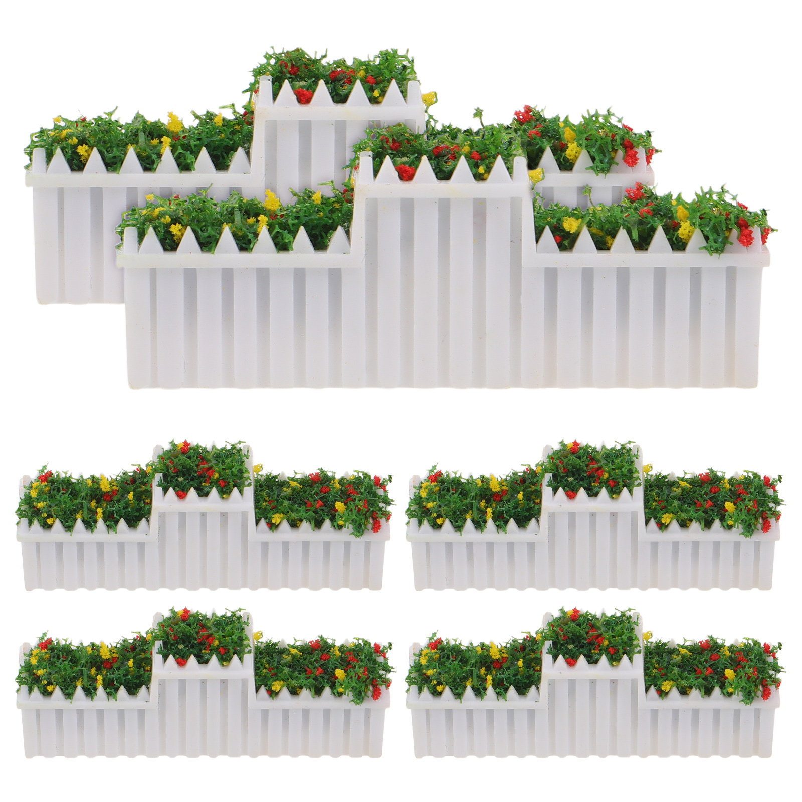 6Pcs Miniature Bonsai Plants M - Bonsai Garden For Desk ulasan dan harga