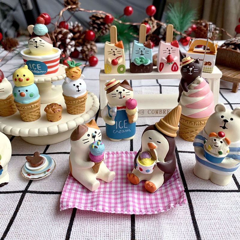 Scene Decoration Ice Cream Sho - Bonsai Garden Shop ulasan dan harga
