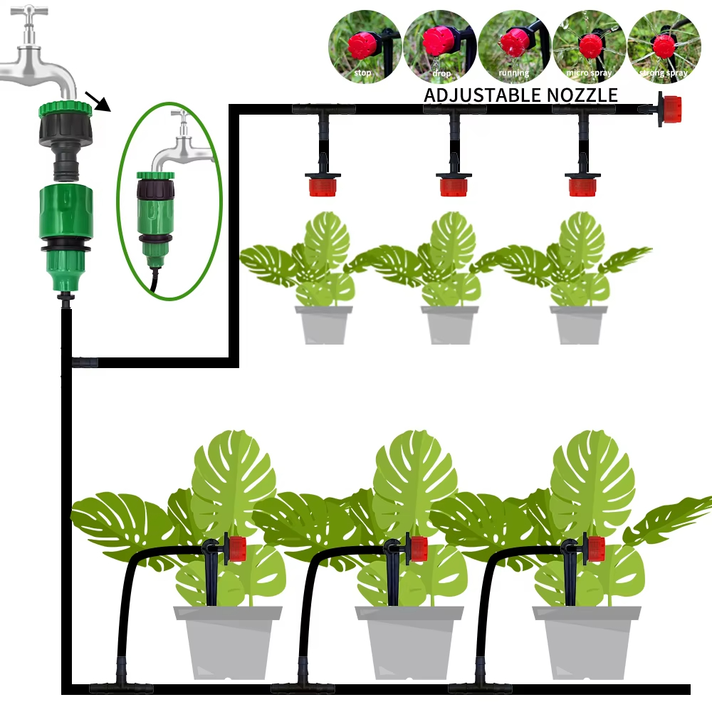 Garden Drip Irrigation Automat - Bonsai Gardenia ulasan dan harga