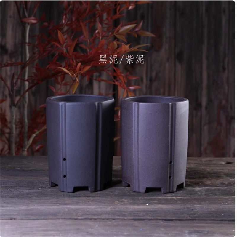 Purple Clay Handmade Pottery B - Bonsai Gardenia ulasan dan harga
