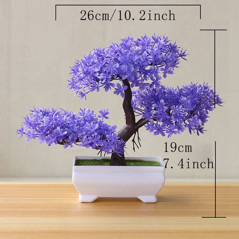 Artificial Tree Bonsai Simulat - Bonsai Gardenia ulasan dan harga
