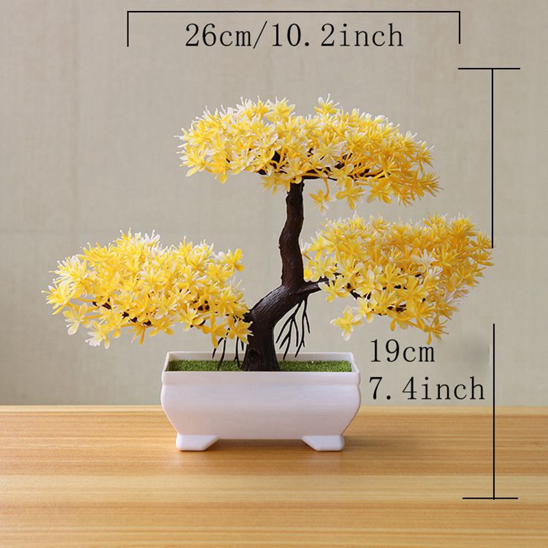 Artificial Tree Bonsai Simulat - Bonsai Gardenia ulasan dan harga