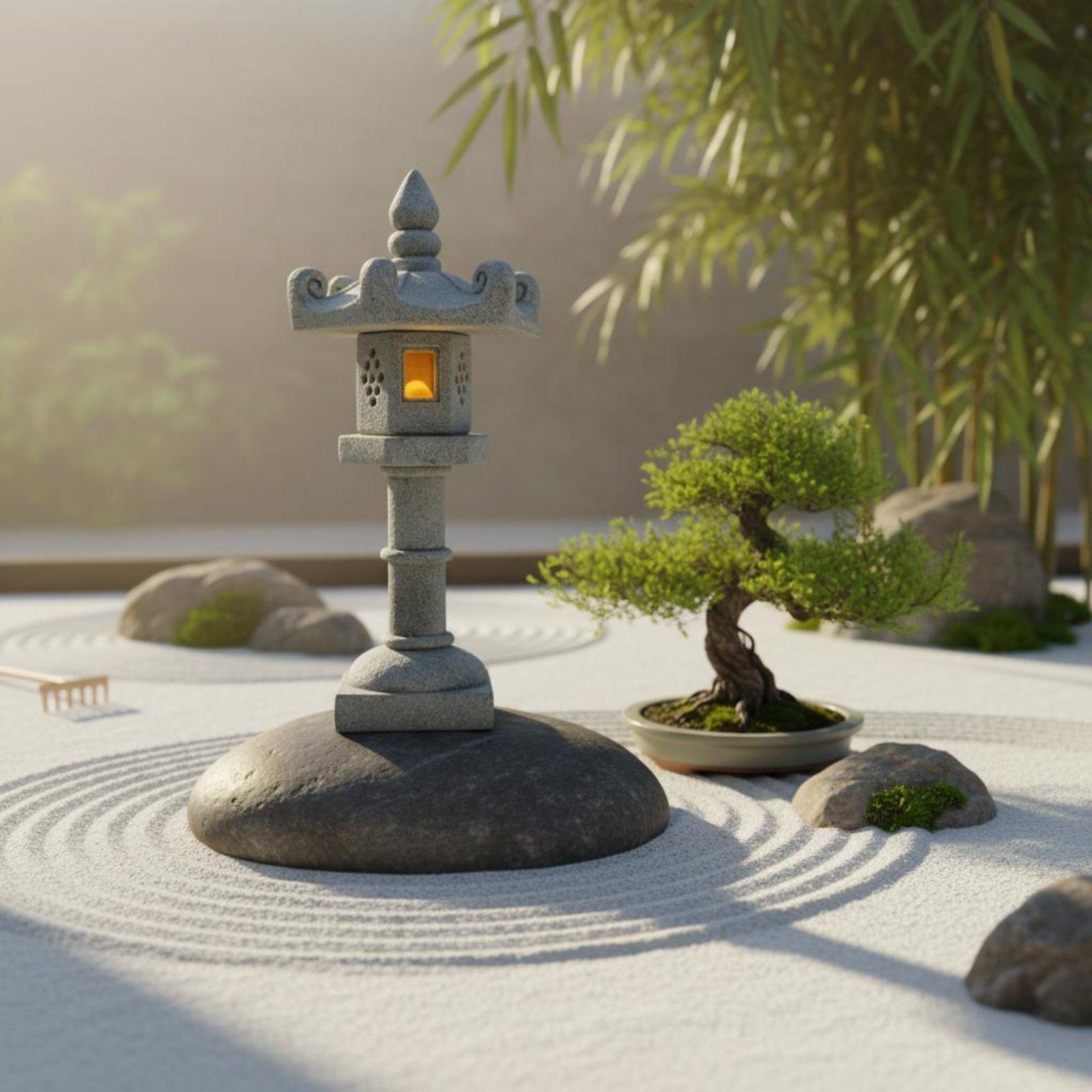 Landscaping Lantern Japanese L - Bonsai Gardener ulasan dan harga