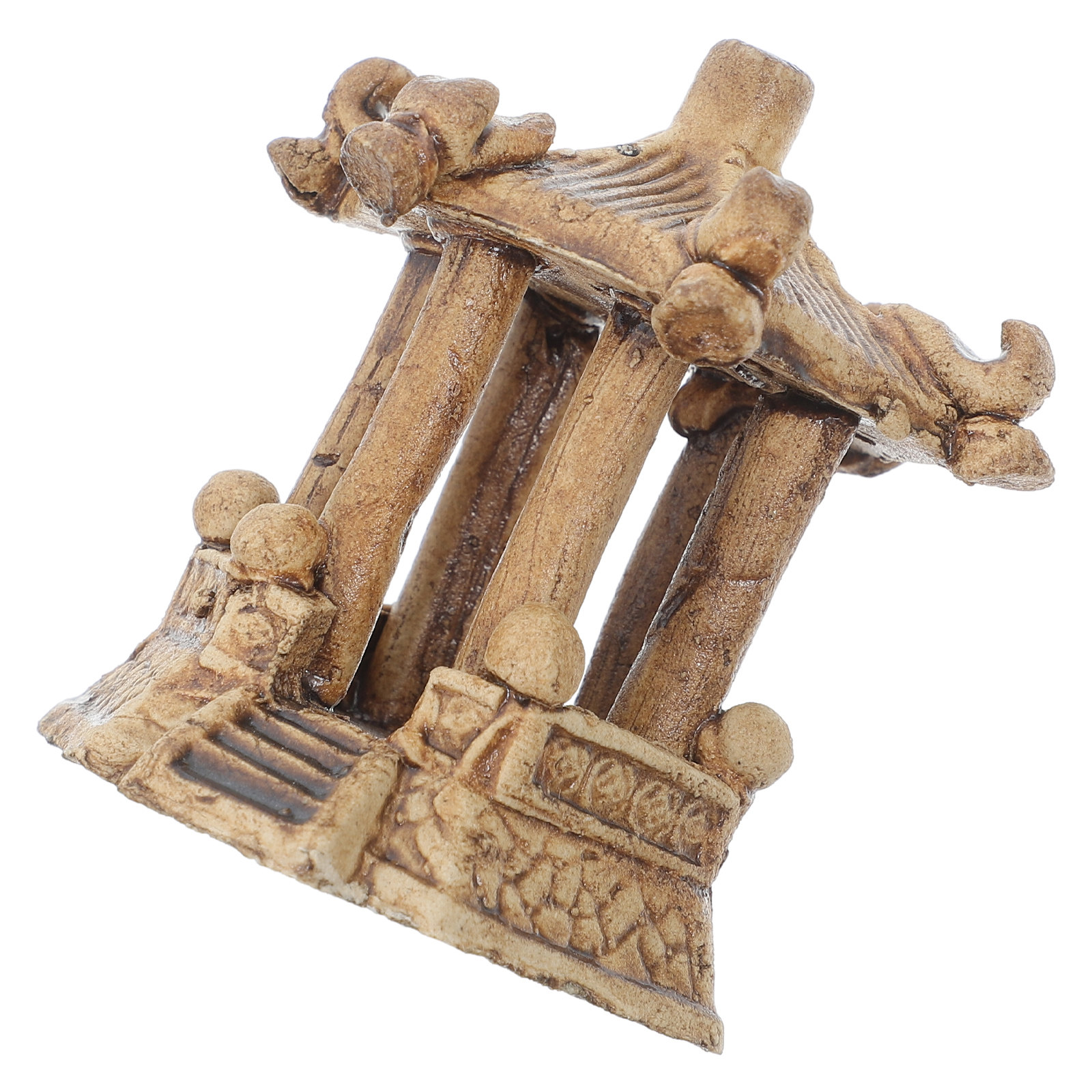 Miniature Ceramic Pagoda Hexag - Bonsai Gardener ulasan dan harga