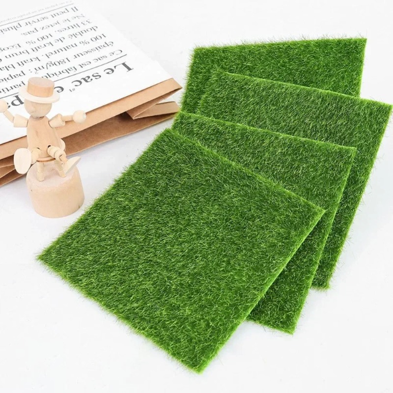Fake Moss Mini Artificial Lawn - Bonsai Gardenia ulasan dan harga