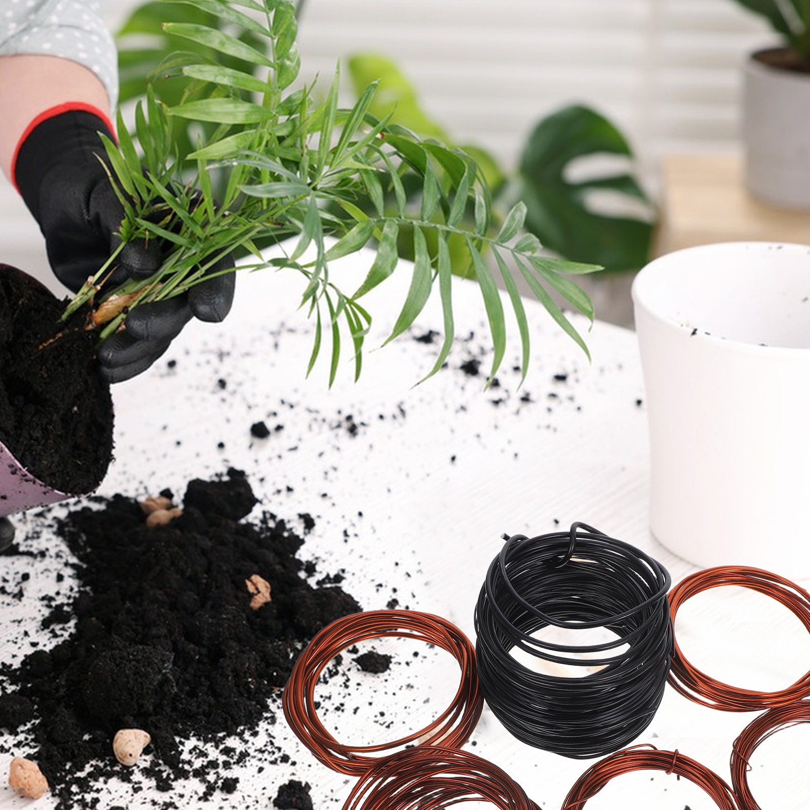 10Pcs Flexible Aluminum Wire B - Bonsai Gardener ulasan dan harga
