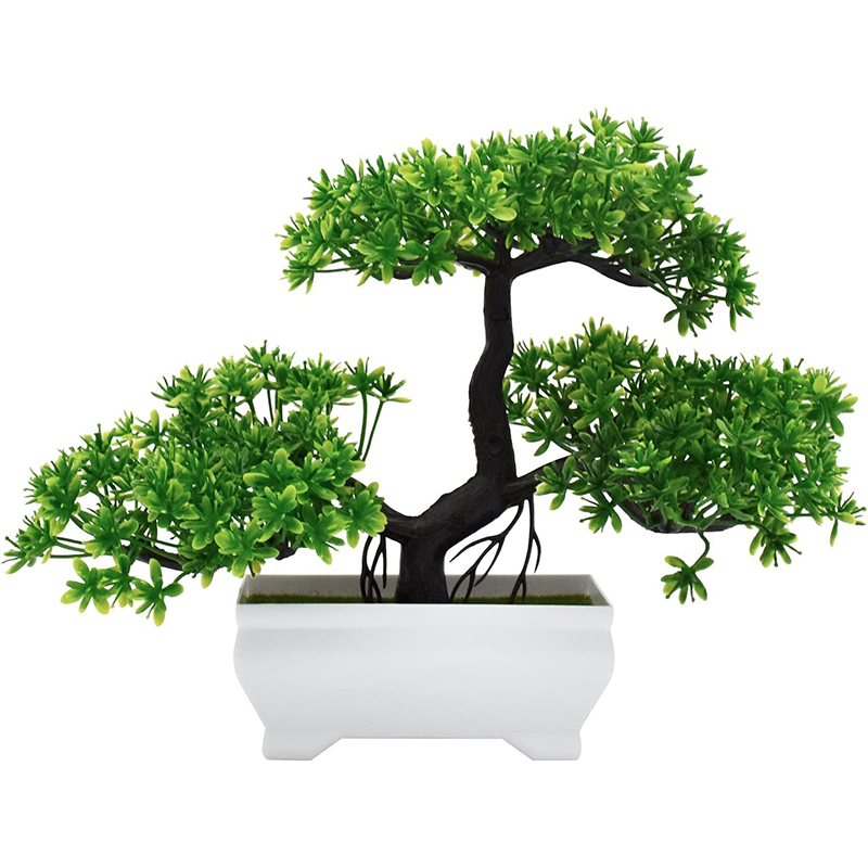 Artificial Bonsai Plastic Bion - Bonsai Garden For Desk ulasan dan harga