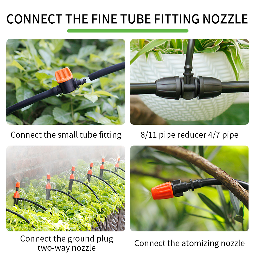 4/7mm Garden Watering PVC Micr - Bonsai Garden Youtube ulasan dan harga
