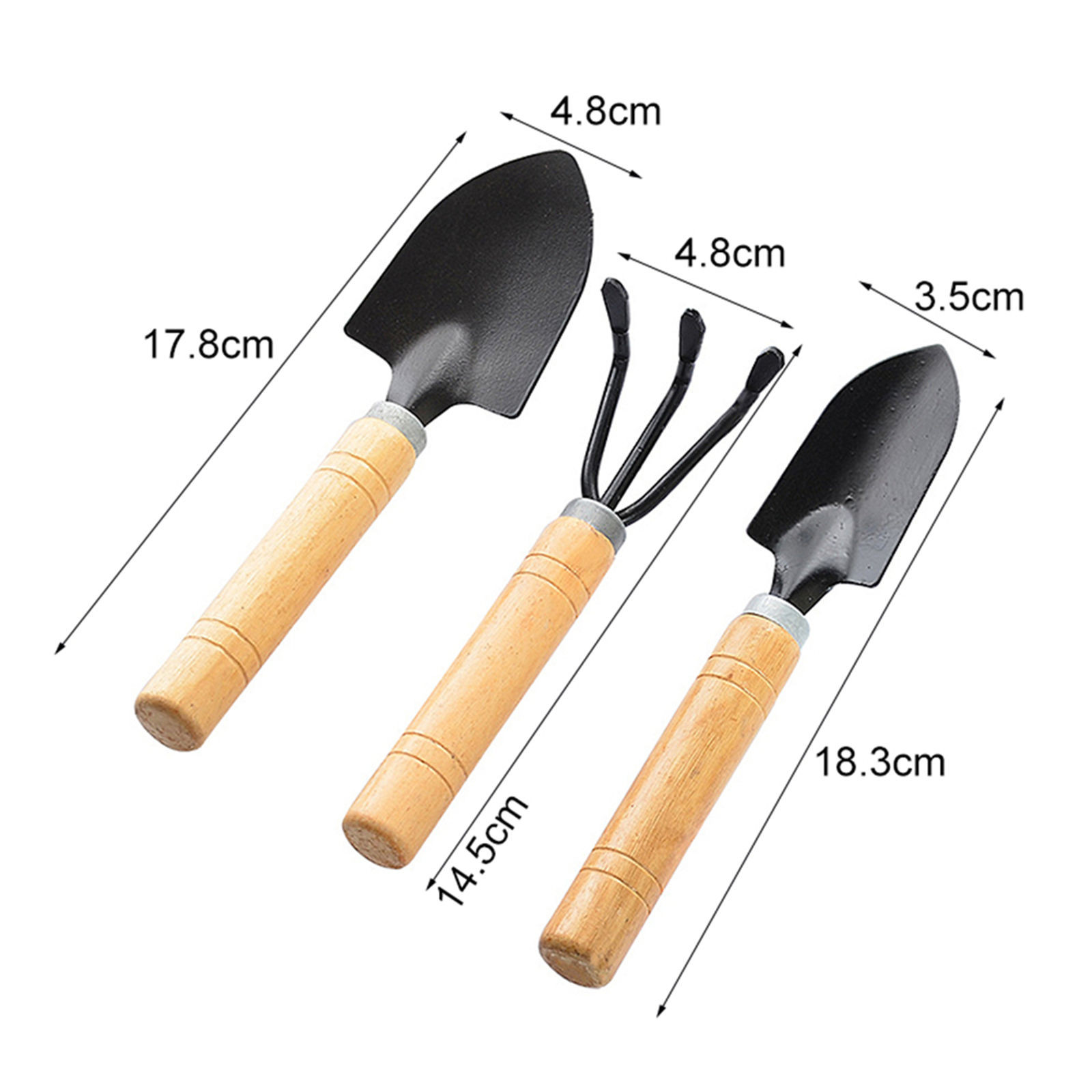 3-Piece Mini Garden Tools Set, - Bonsai Gardenia ulasan dan harga