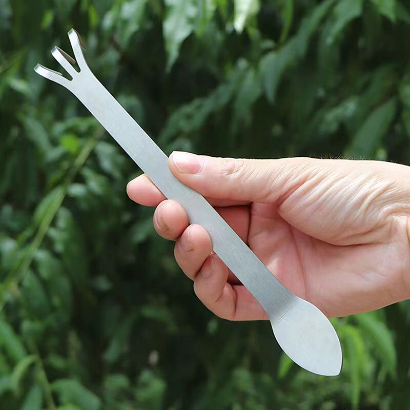 1Pc Stainless Steel Root Rake  - Bonsai Gardenia ulasan dan harga