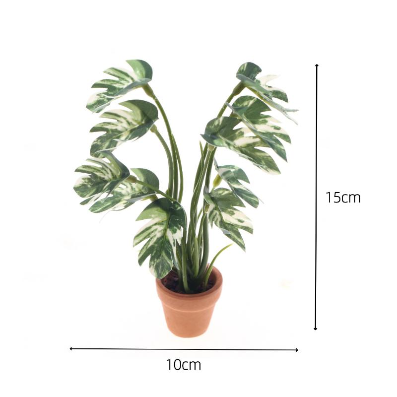 New.1PC 1/12 Dollhouse Simulat - Bonsai Gardenia ulasan dan harga
