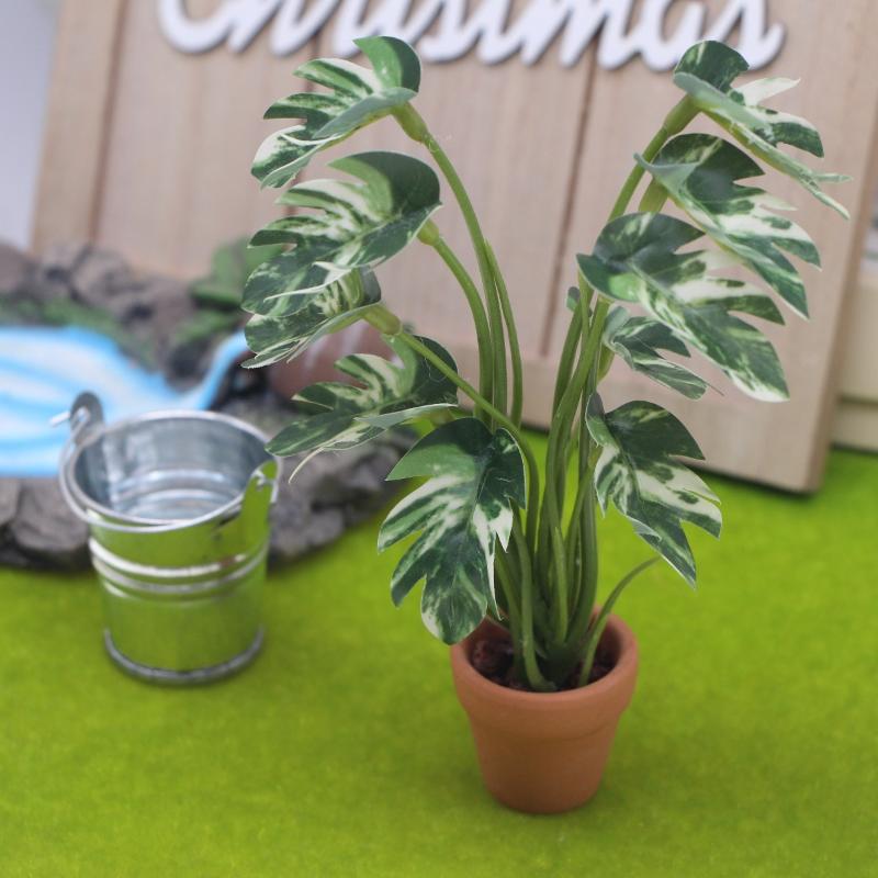 New.1PC 1/12 Dollhouse Simulat - Bonsai Gardenia ulasan dan harga