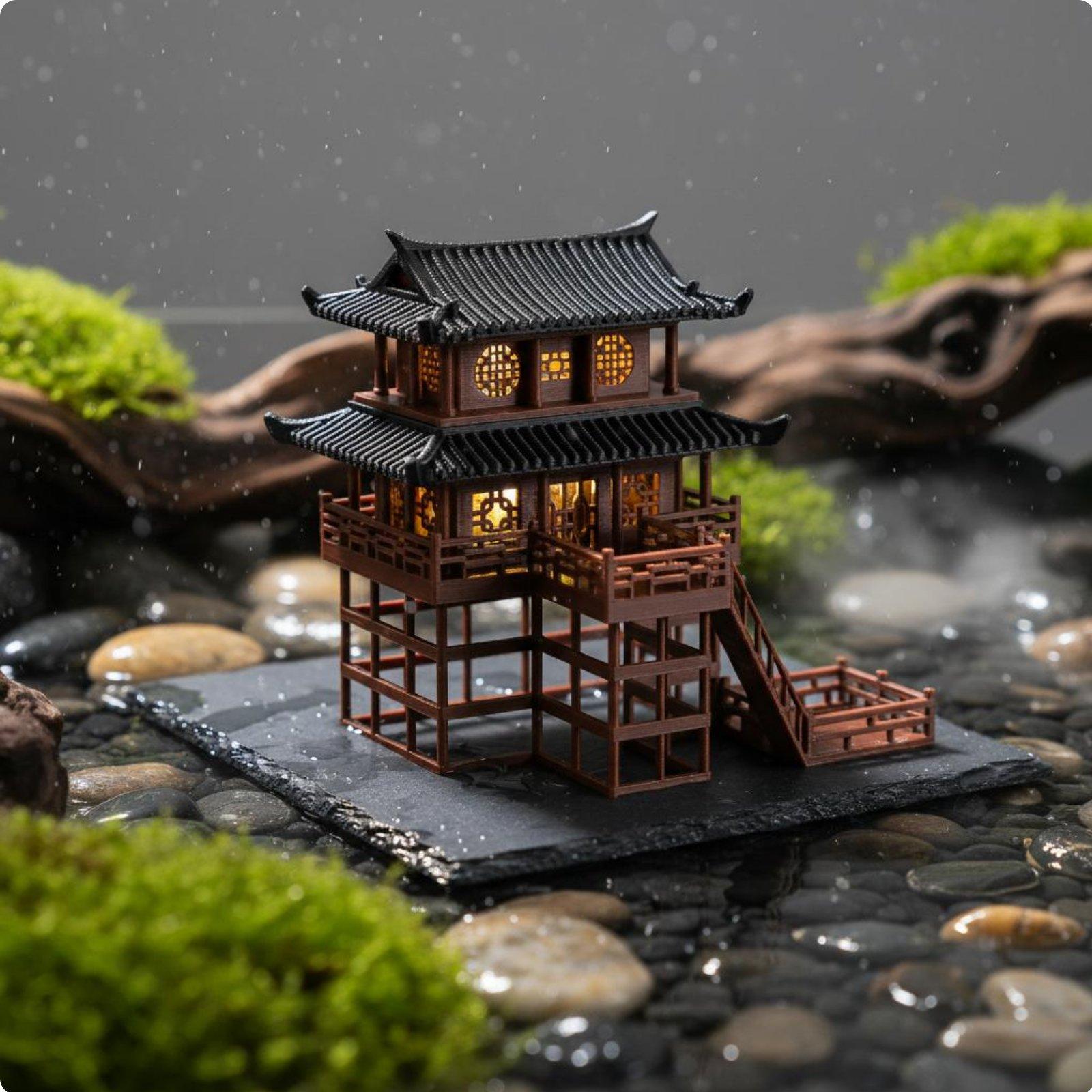 Bonsai House Tabletop Plastic  - Bonsai Gardener ulasan dan harga